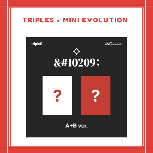 [PREORDER] TRIPLES - MINI EVOLUTION