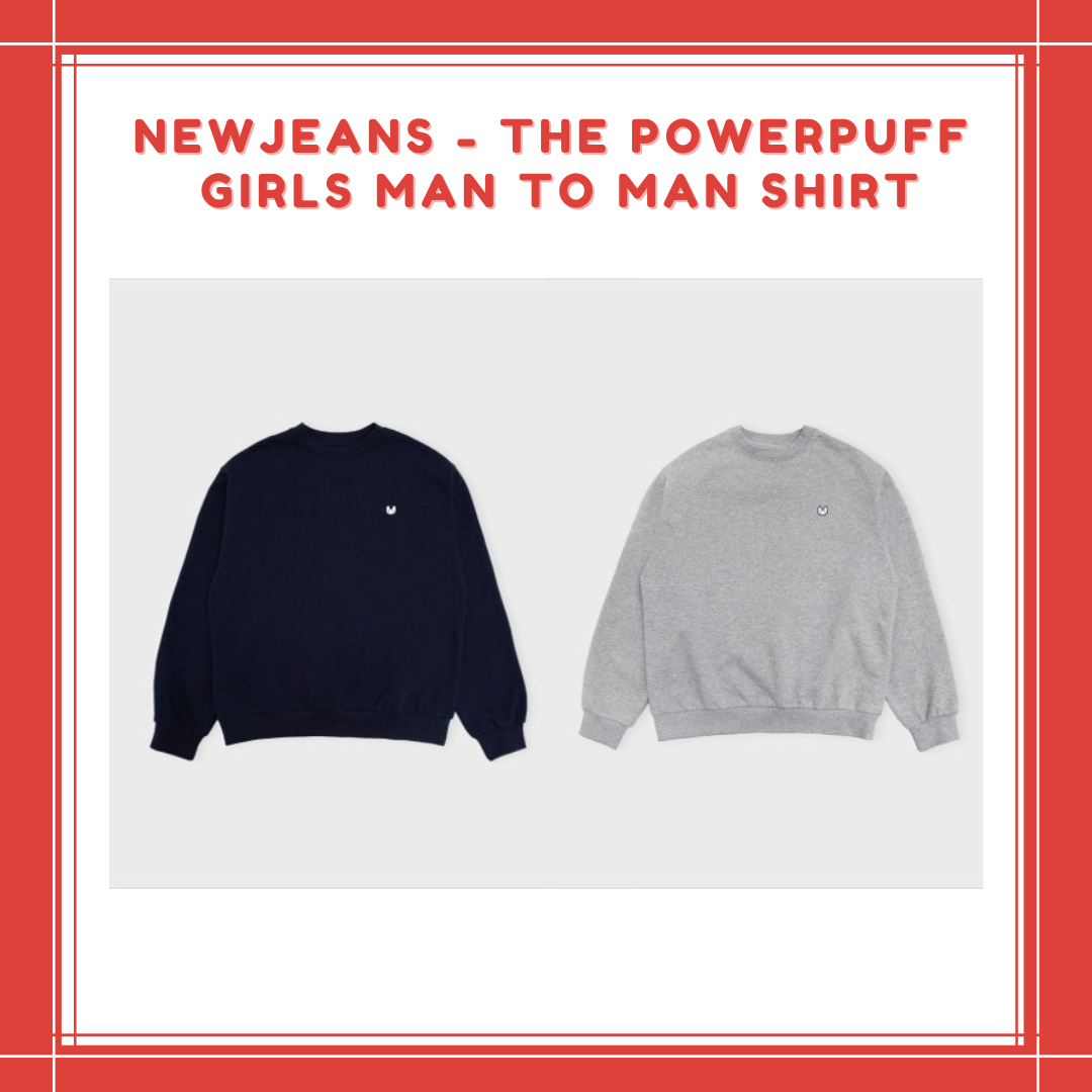 [PREORDER] NEWJEANS - THE POWERPUFF GIRLS MAN TO MAN SHIRT