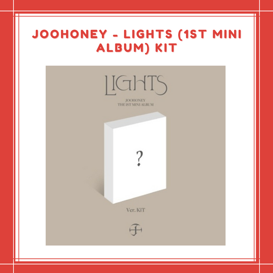 [ON HAND] STARSHIP GIFT JOOHONEY - LIGHTS (1ST MINI ALBUM) KIT