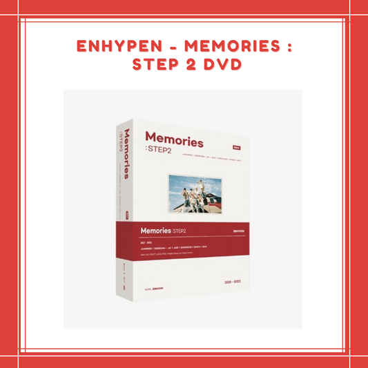 [PREORDER] ENHYPEN - MEMORIES : STEP 2 DVD