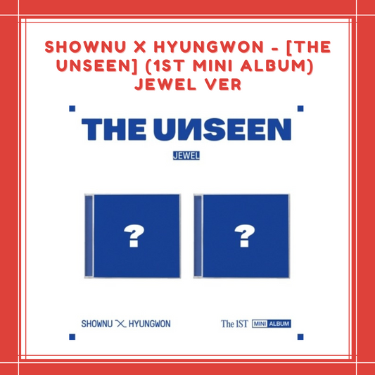 [PREORDER] STARSHIP SHOWNU X HYUNGWON - [THE UNSEEN] (1ST MINI ALBUM) JEWEL SET