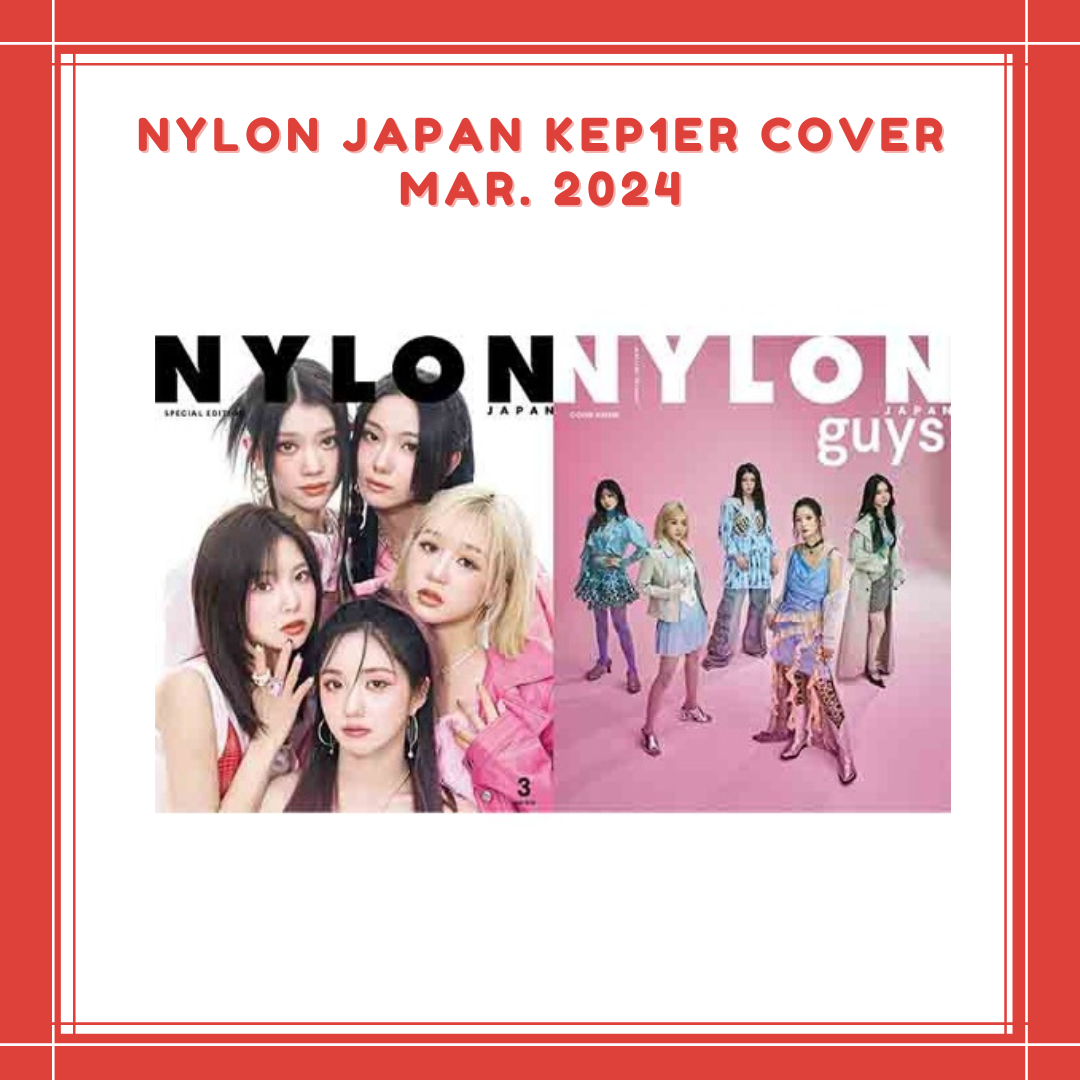 [PREORDER] NYLON JAPAN KEP1ER COVER MAR. 2024