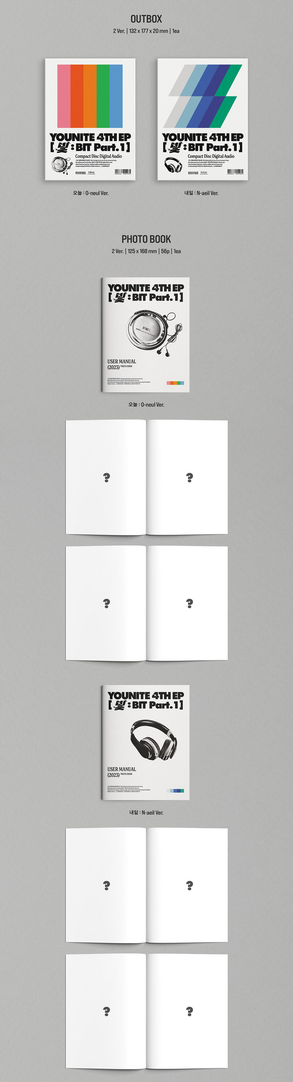 [PREORDER] YOUNITE - 4TH EP BIT PART.1