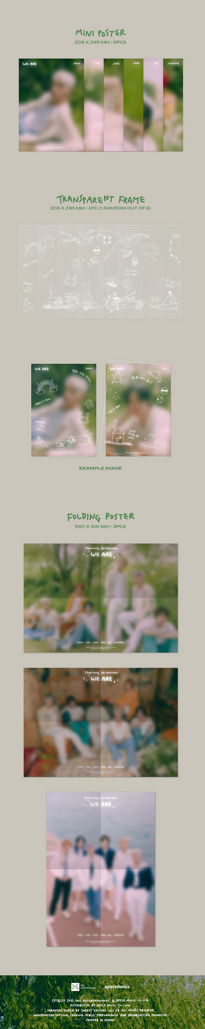 [PREORDER] P1HARMONY - 3RD PHOTO BOOK WE ARE