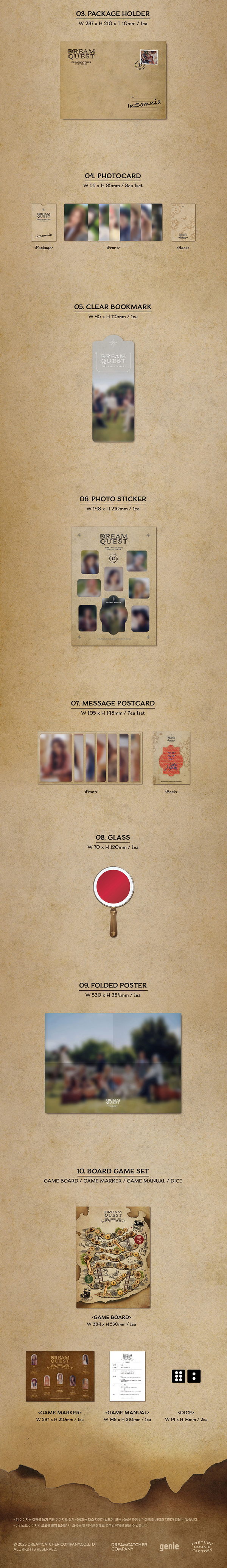 [PREORDER] DREAMCATCHER - OFFICIAL PHOTOBOOK 'DREAMQUEST'