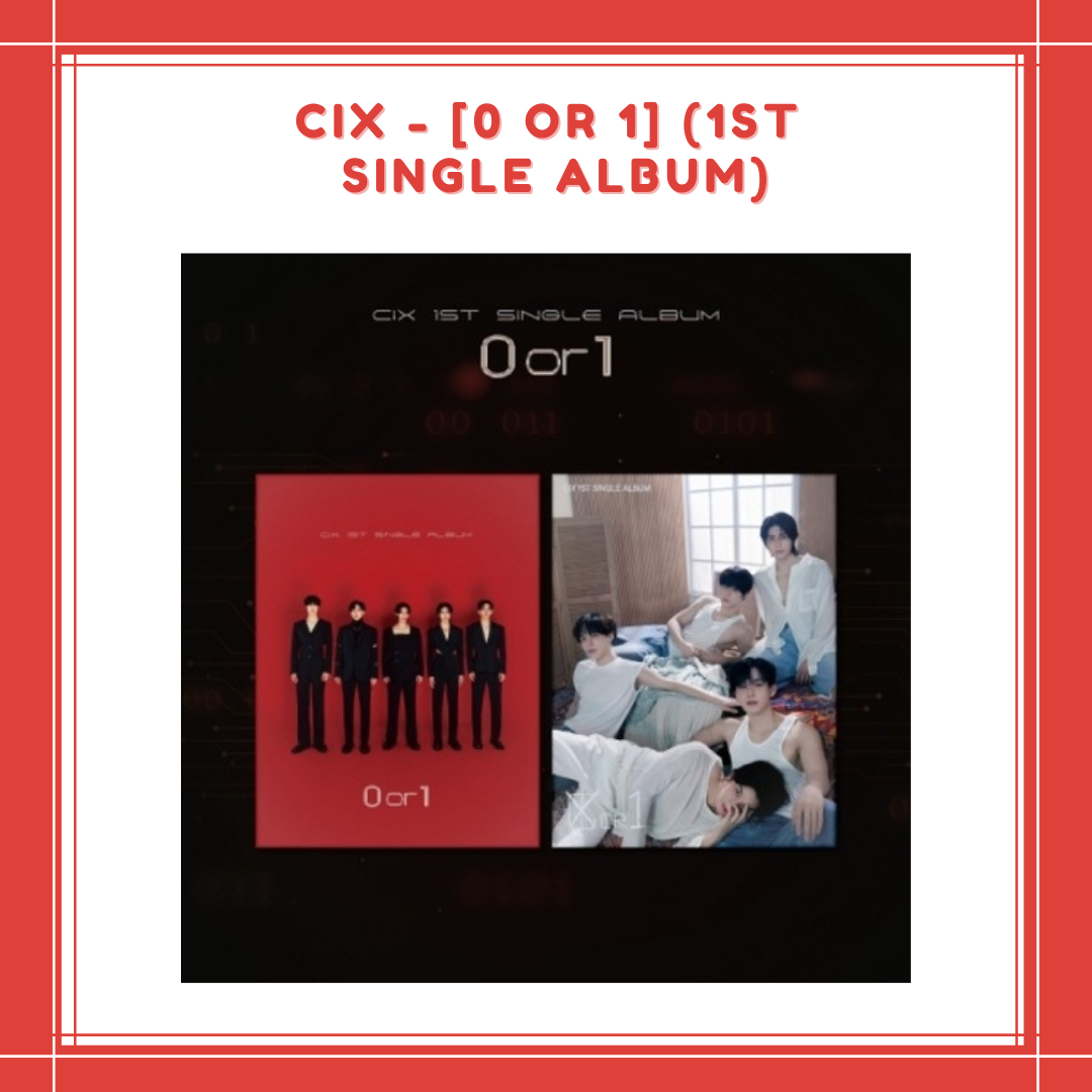 [PREORDER] CIX - [0 OR 1] (1ST SINGLE ALBUM)