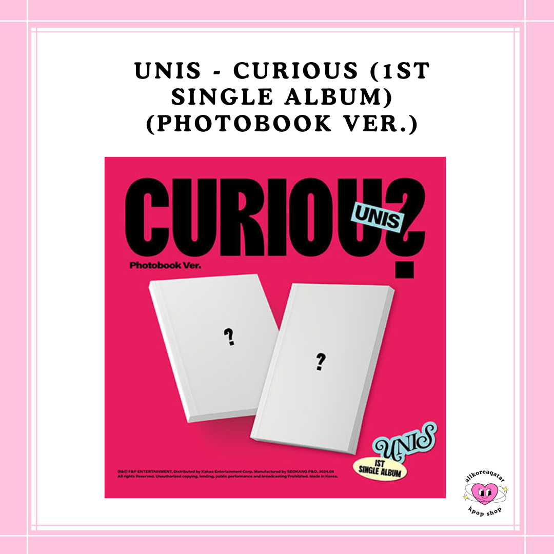 [PREORDER] UNIS - CURIOUS (1ST SINGLE ALBUM) (PHOTOBOOK VER.)