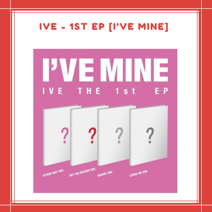 [PREORDER] IVE - 1ST EP I'VE MINE