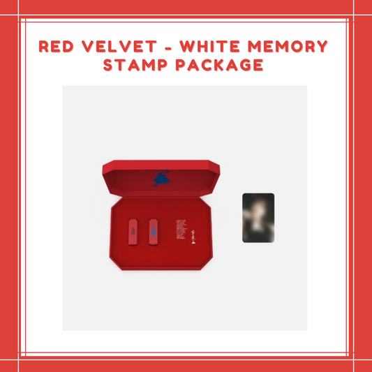 [PREORDER] RED VELVET - WHITE STAMP PACKAGE