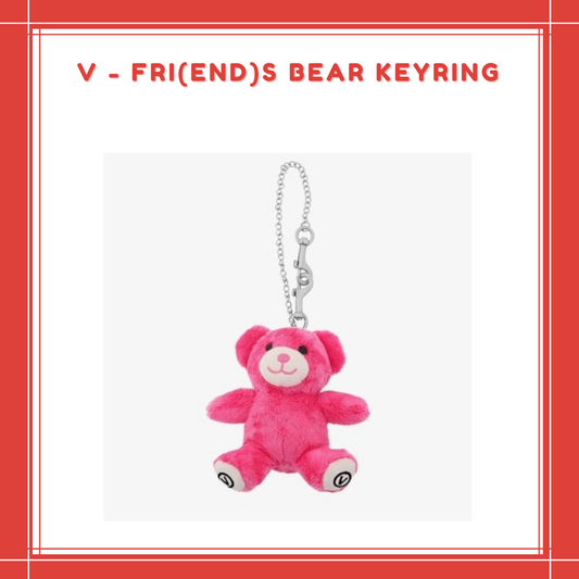 [PREORDER] V - FRI(END)S BEAR KEYRING