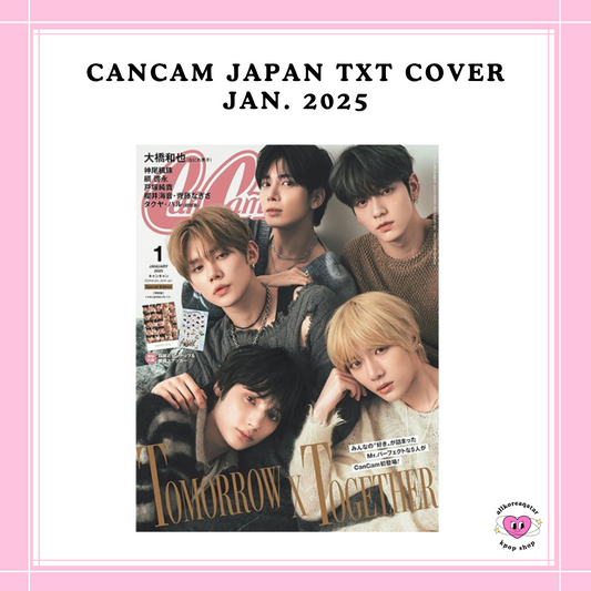 [PREORDER] CANCAM JAPAN TXT COVER JAN. 2025