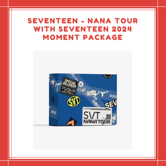 [PREORDER] SEVENTEEN - NANA TOUR WITH SEVENTEEN 2024 MOMENT PACKAGE