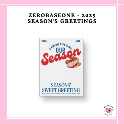 [PREORDER] ZEROBASEONE - 2025 SEASON'S GREETINGS