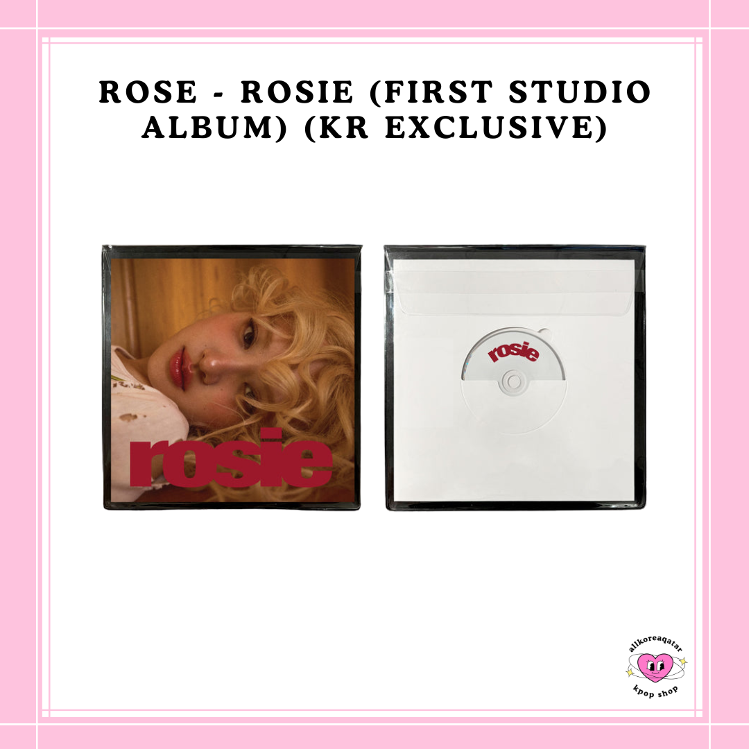 [PREORDER] ROSE - ROSIE (FIRST STUDIO ALBUM) (KR EXCLUSIVE)