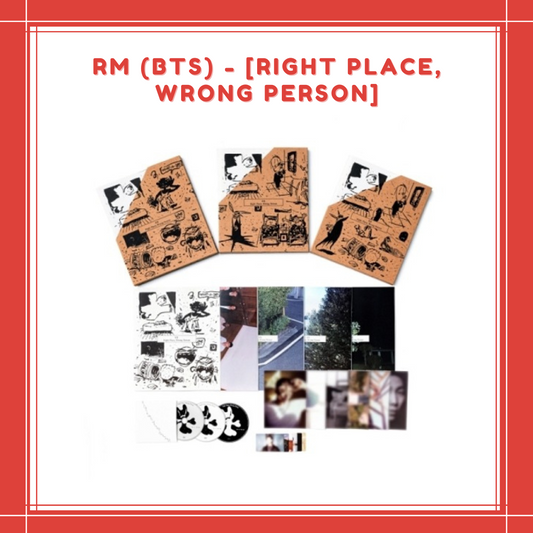 [PREORDER] RM (BTS) - RIGHT PLACE, WRONG PERSON