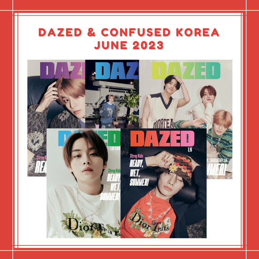 [PREORDER] DAZED & CONFUSED KOREA STRAY KIDS JUNE 2023