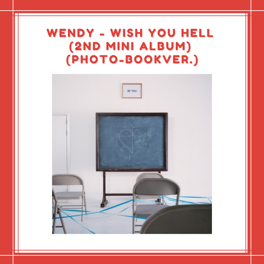 [PREORDER] WENDY - WISH YOU HELL (2ND MINI ALBUM) (PHOTOBOOK VER.)