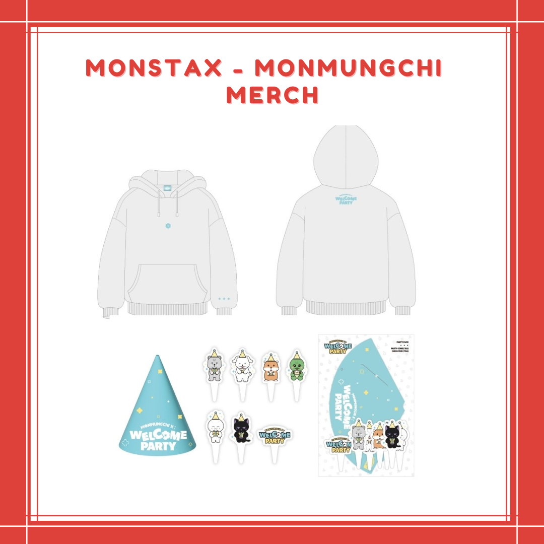 [PREORDER] MONSTAX - MONMUNGCHI MERCH