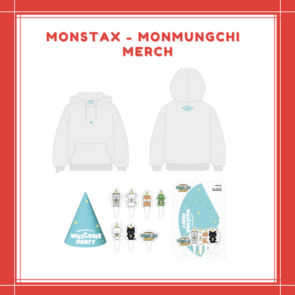 [PREORDER] MONSTAX - MONMUNGCHI MERCH