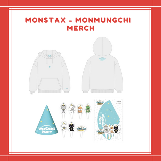 [PREORDER] MONSTAX - MONMUNGCHI MERCH