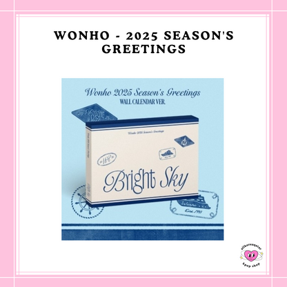 [PREORDER] WONHO - 2025 SEASON'S GREETINGS