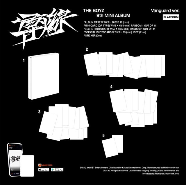 [PREORDER] THE BOYZ - 導火線 (9TH MINI ALBUM) (PLATFROM VER.)