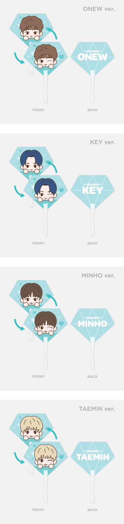 [PREORDER] SHINEE - LENTICULAR FAN