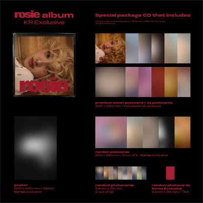 [PREORDER] POB ROSE - ROSIE (FIRST STUDIO ALBUM) (KR VER)