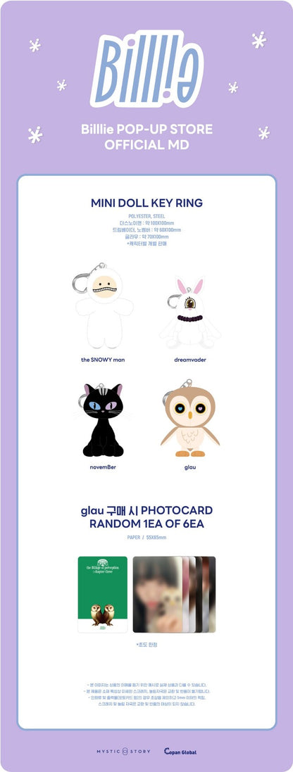 [PREORDER] Billlie - POP-UP STORE OFFICIAL MD MINI DOLL KEY RING