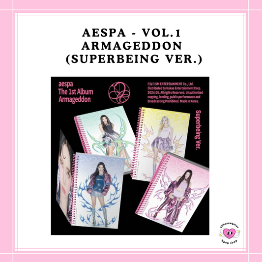 [PREORDER] aespa - VOL.1 ARMAGEDDON (SUPERBEING VER.)