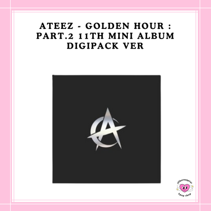 [PREORDER] ATEEZ - GOLDEN HOUR : PART.2 11TH MINI ALBUM DIGIPACK VER