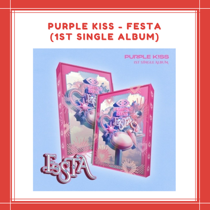 [PREORDER] PURPLE KISS - FESTA (1ST SINGLE ALBUM)