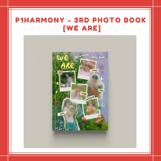 [PREORDER] P1HARMONY - 3RD PHOTO BOOK WE ARE