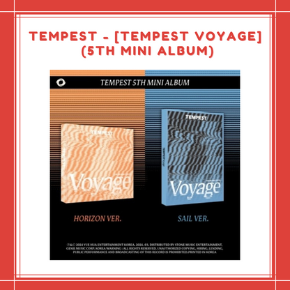 [PREORDER] TEMPEST - [TEMPEST VOYAGE] (5TH MINI ALBUM)