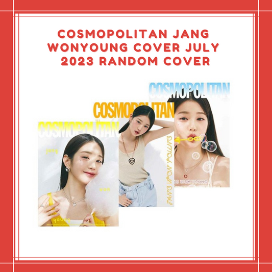 [PREORDER] COSMOPOLITAN JANG WON YOUNG COVER JULY [2023] RANDOM COVER