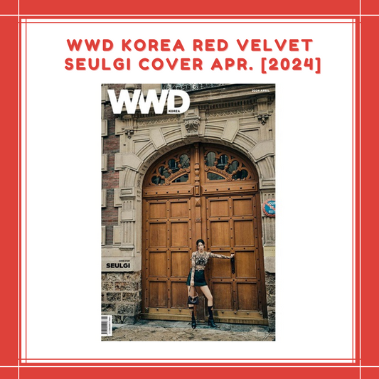 [PREORDER] WWD KOREA RED VELVET SEULGI COVER APR. [2024]