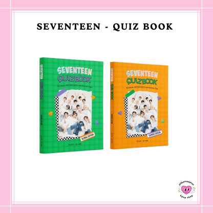 [PREORDER] SEVENTEEN - QUIZ BOOK