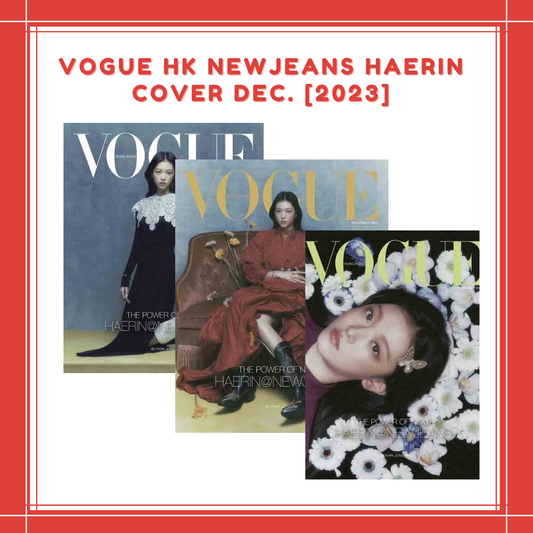 [PREORDER] VOGUE HK NEWJEANS HAERIN COVER DEC. 2023