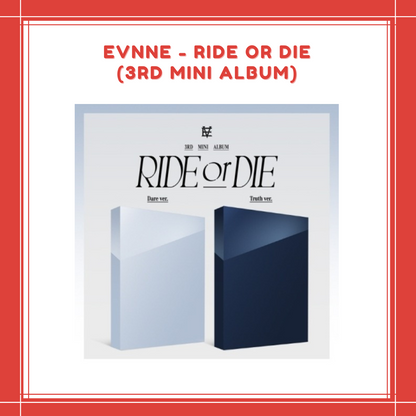 [PREORDER] EVNNE - RIDE or DIE (3RD MINI ALBUM)