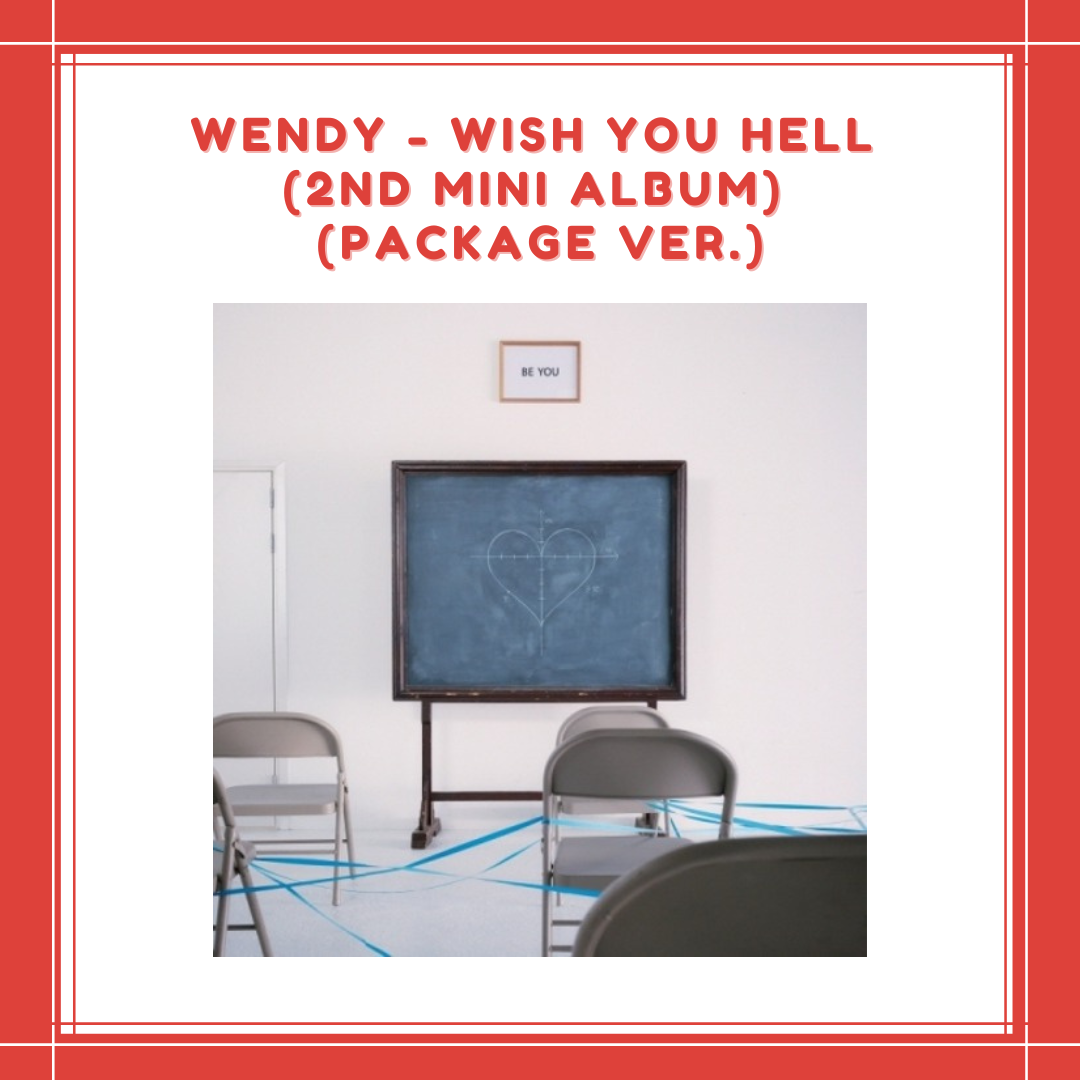 [PREORDER] WENDY - WISH YOU HELL (2ND MINI ALBUM) (PACKAGE VER.)