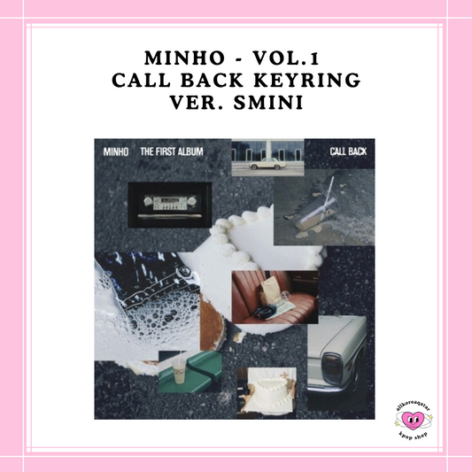 [PREORDER] MINHO - VOL.1 CALL BACK KEYRING VER SMINI