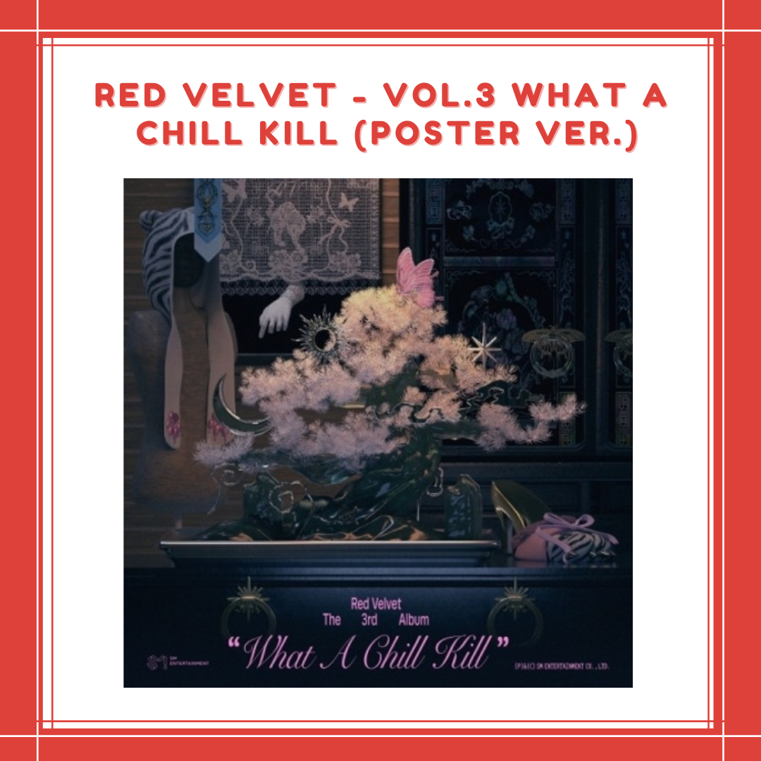 [PREORDER] RED VELVET - VOL.3 WHAT A CHILL KILL (POSTER VER.)