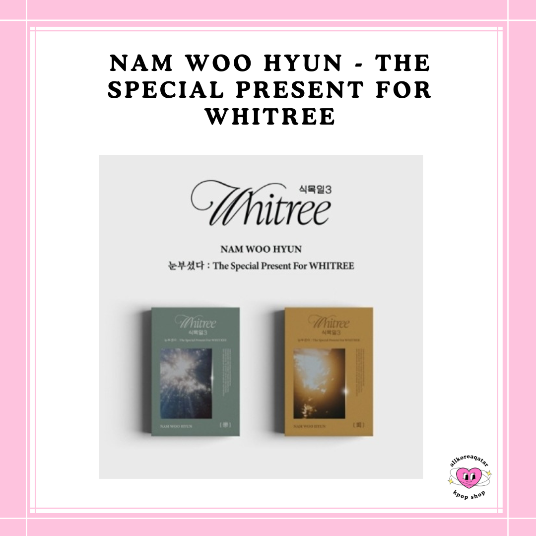 [PREORDER] NAM WOO HYUN - THE SPECIAL PRESENT FOR WHITREE