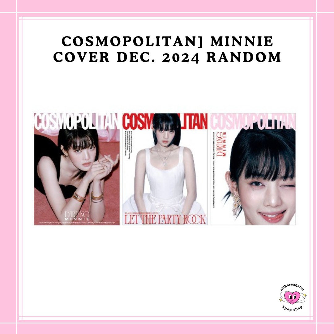 [PREORDER] COSMOPOLITAN MINNIE COVER DEC. 2024 RANDOM