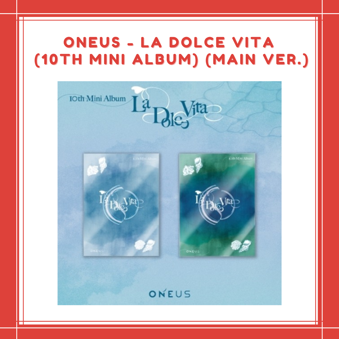 [PREORDER] ONEUS - LA DOLCE VITA (10TH MINI ALBUM) (MAIN VER.)