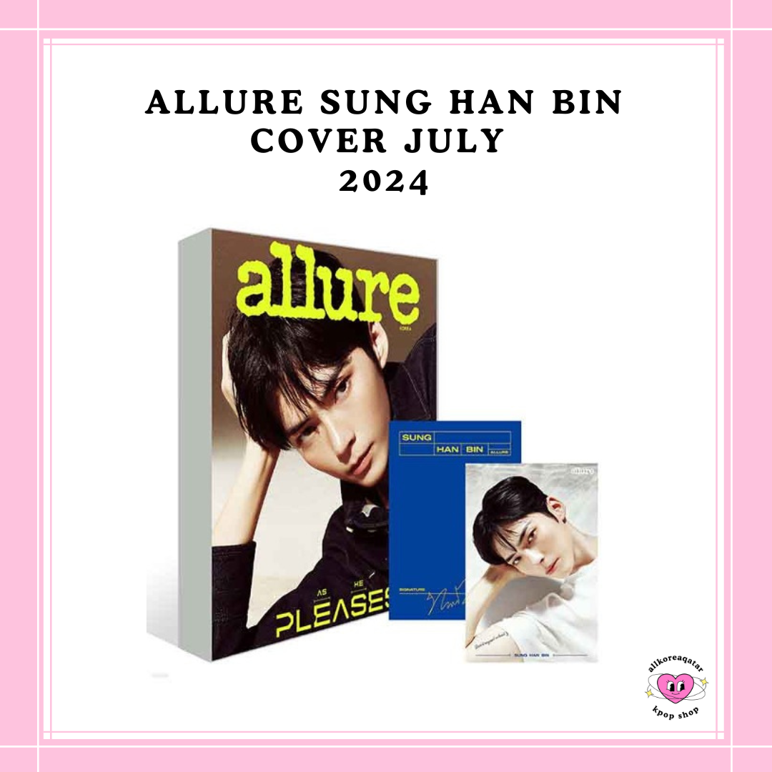 [PREORDER] ALLURE SUNG HAN BIN COVER JULY 2024