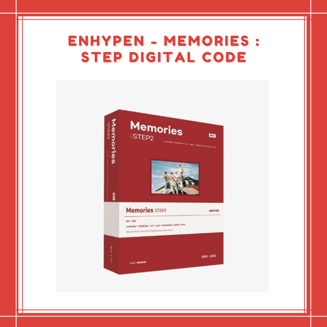 [PREORDER] ENHYPEN - MEMORIES : STEP DIGITAL CODE