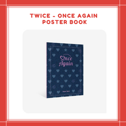 [PREORDER] TWICE - ONCE AGAIN POSTER BOOK