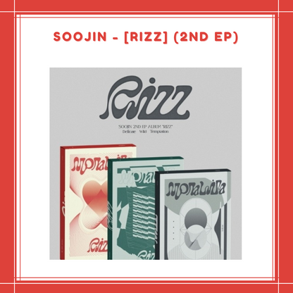 [PREORDER] SOOJIN - RIZZ (2ND EP)