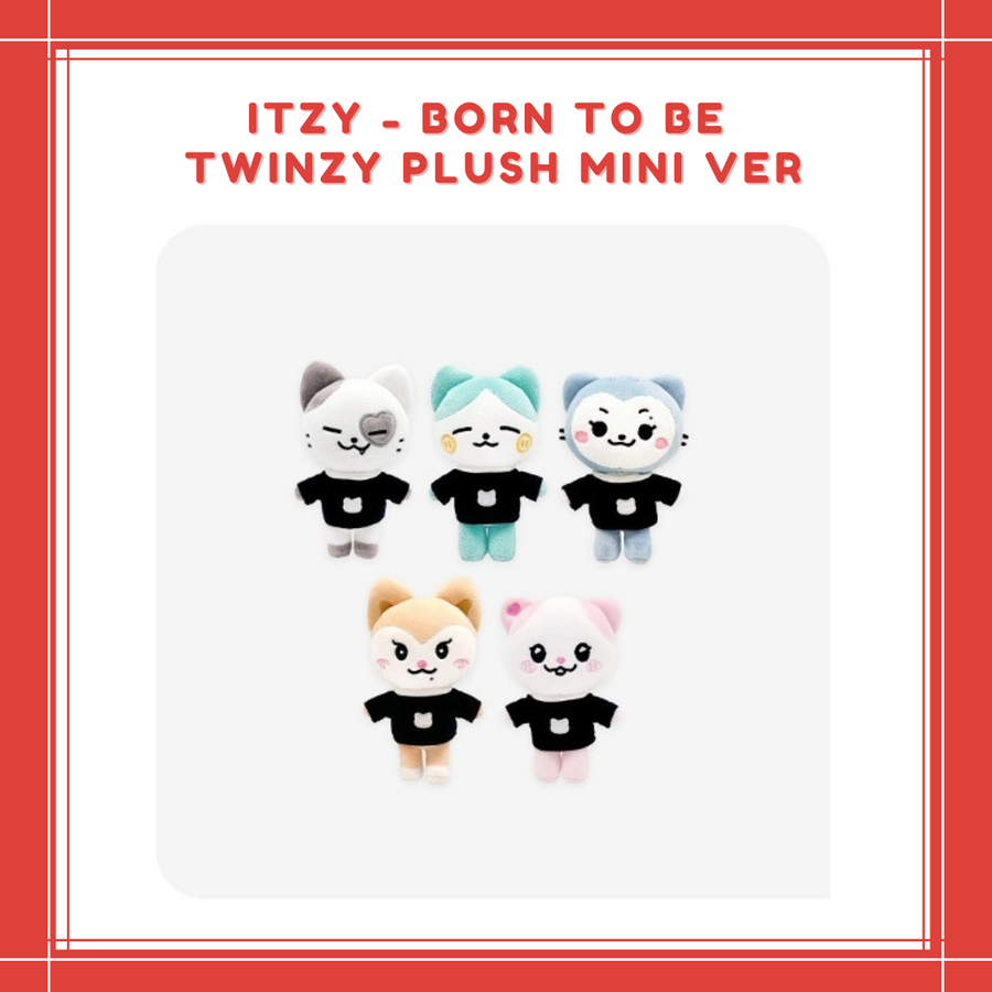 ITZY [ BORN TO BE ] TWINZY PLUSH MINI Ver.